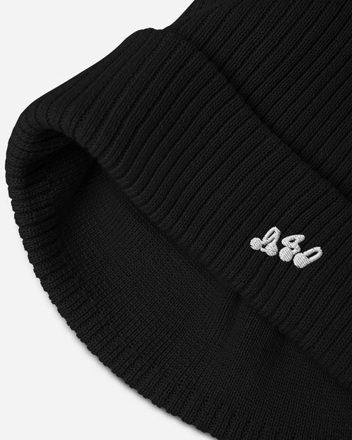 980 black beanie hat aeterius
